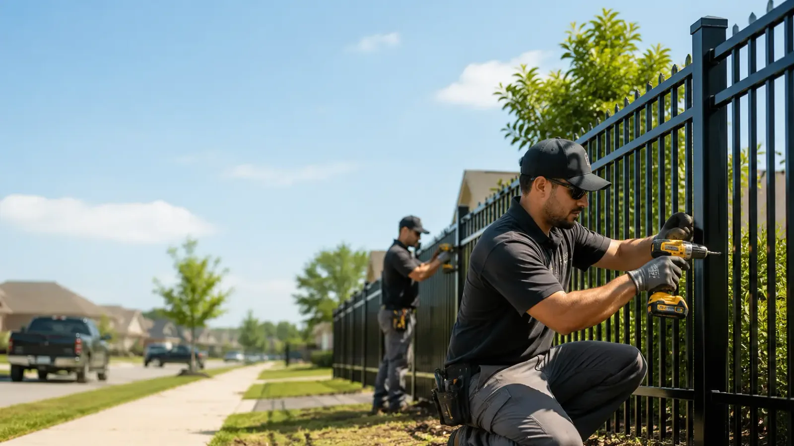Metal Fence Installation in Antwerp, NY